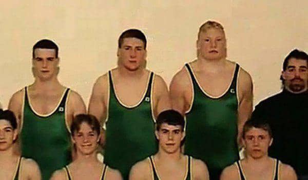 brock lesnar 16 years old