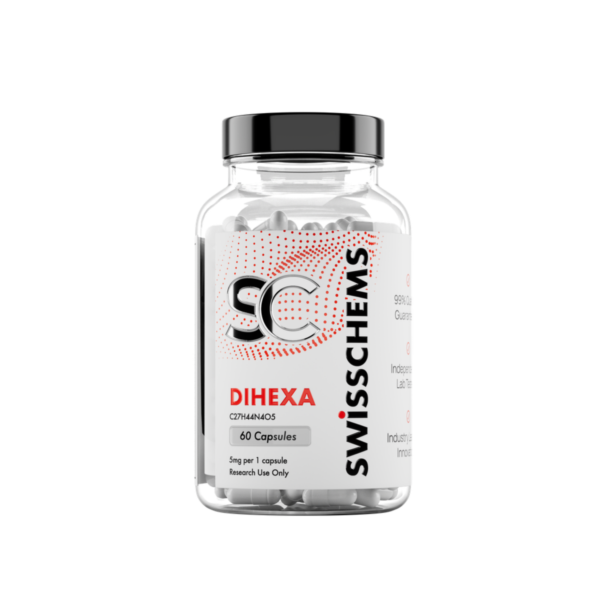 Dihexa (5mg/capsule), 60 Capsules