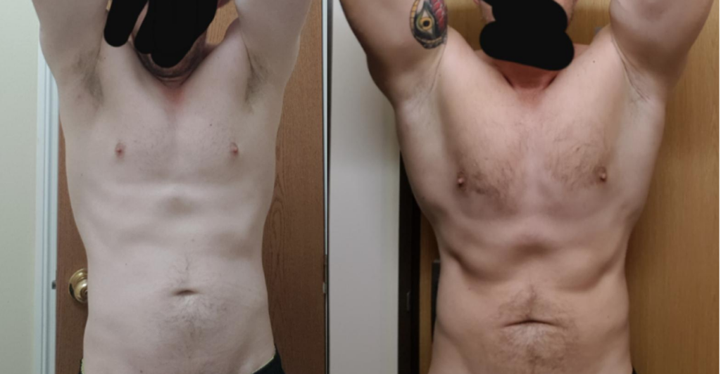 Anadrol before and after bulking and size increase results