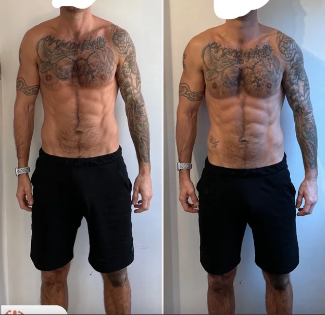 Anavar before and after results on men
