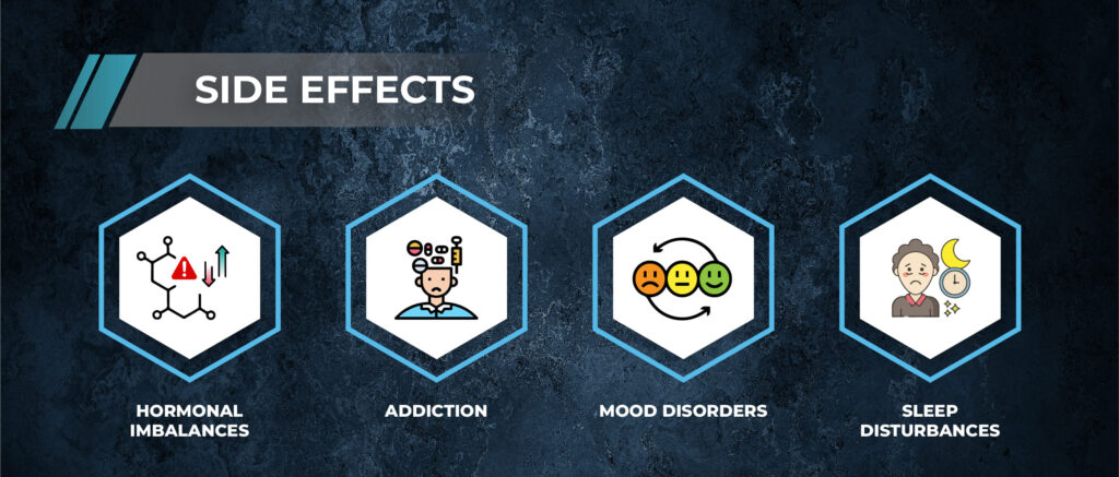 Side Effects of brain peptides 