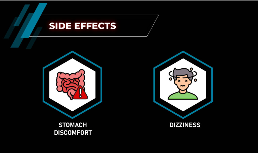 ผลข้างเคียง - ผลิตภัณฑ์เสริมอาหาร DHM