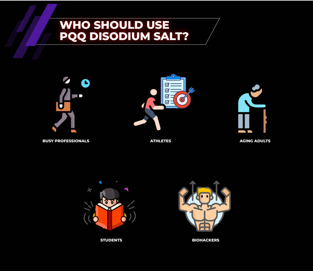 ใครควรใช้ - PQQ Disodium Salt
