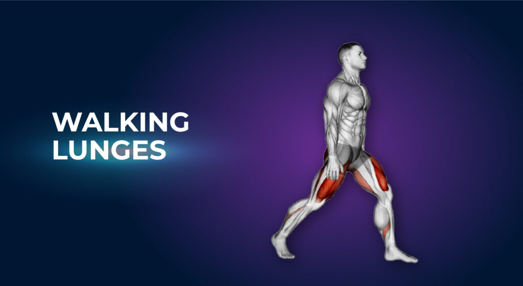 Walking Lunges - Big Legs Workout