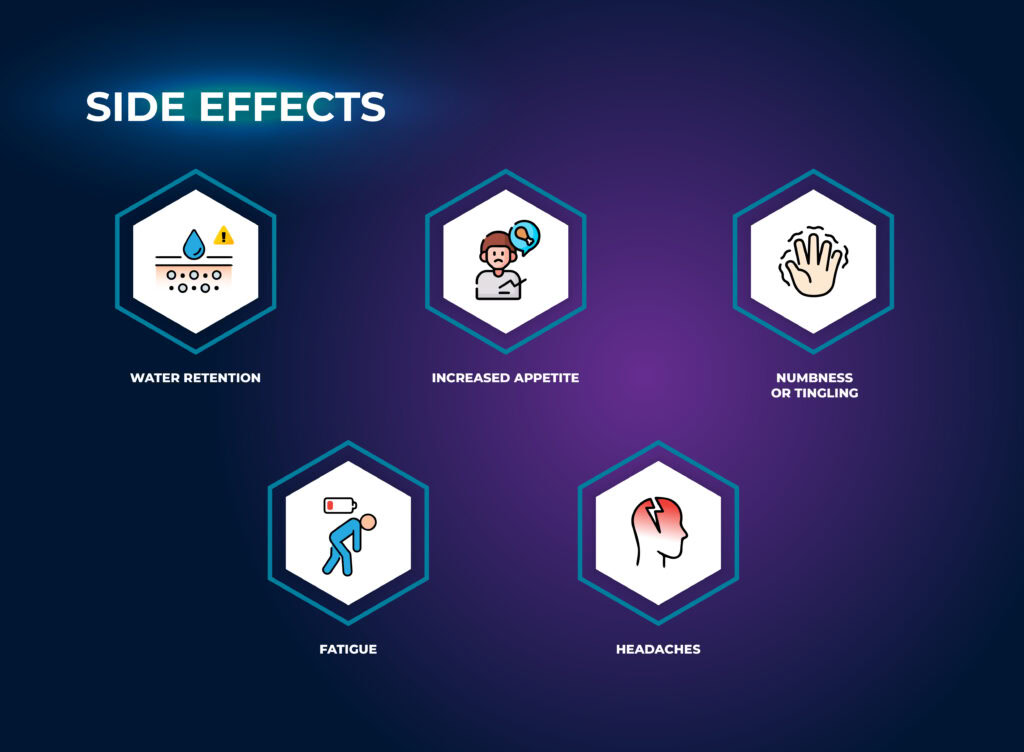 부작용 - 근육 성장을 위한 경구 펩타이드