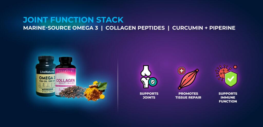 관절 기능 스택 - 바이오해킹 보충제