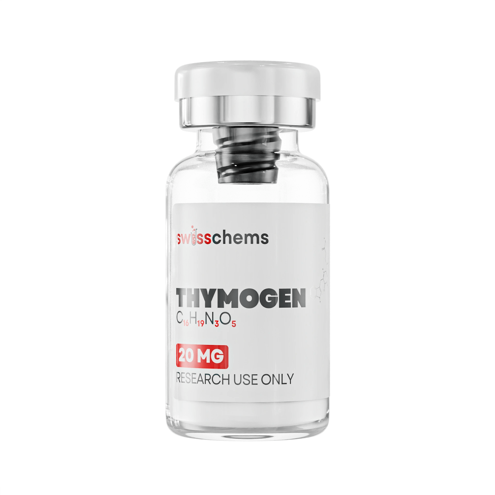 티모젠-20mg-바이알-스위스켐스-화이트-라벨-연구-용도-전용