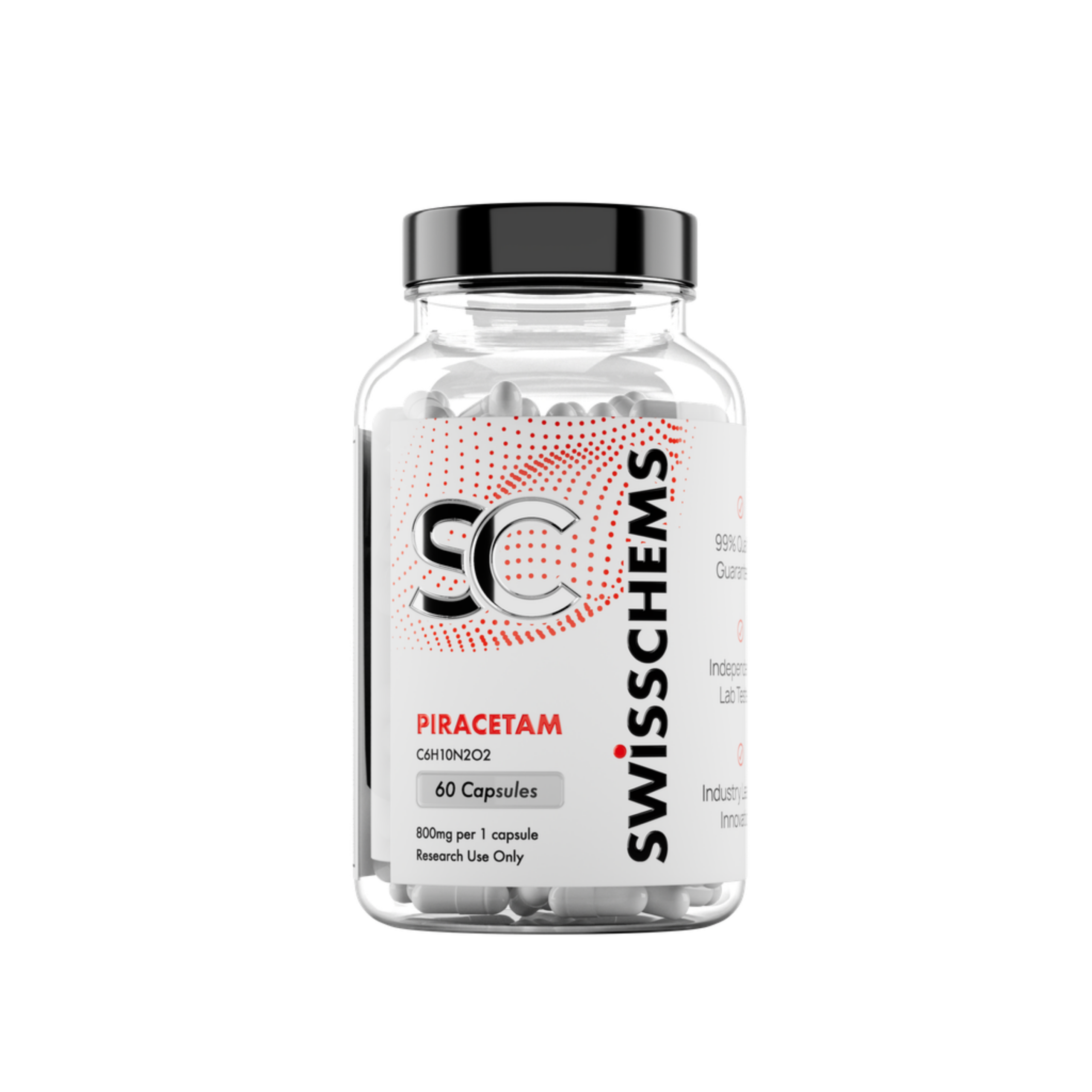 Piracetam (800mg/capsule), 60 Capsules