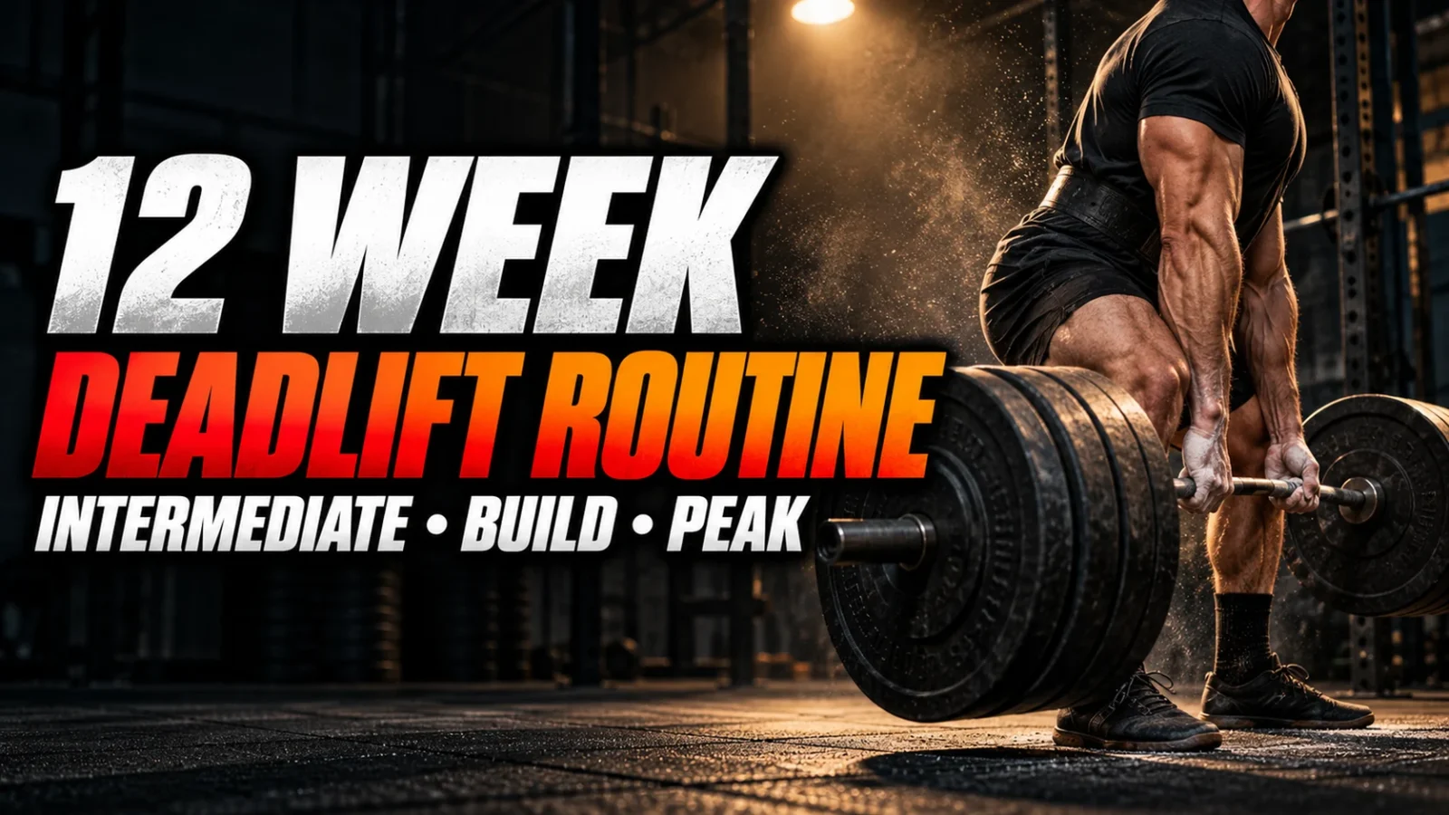 12 Week Intermediate Deadlift Workout Routine