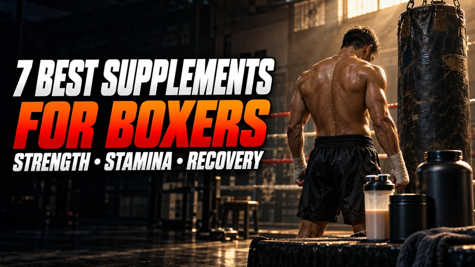 The 7 Best Supplements for Boxers