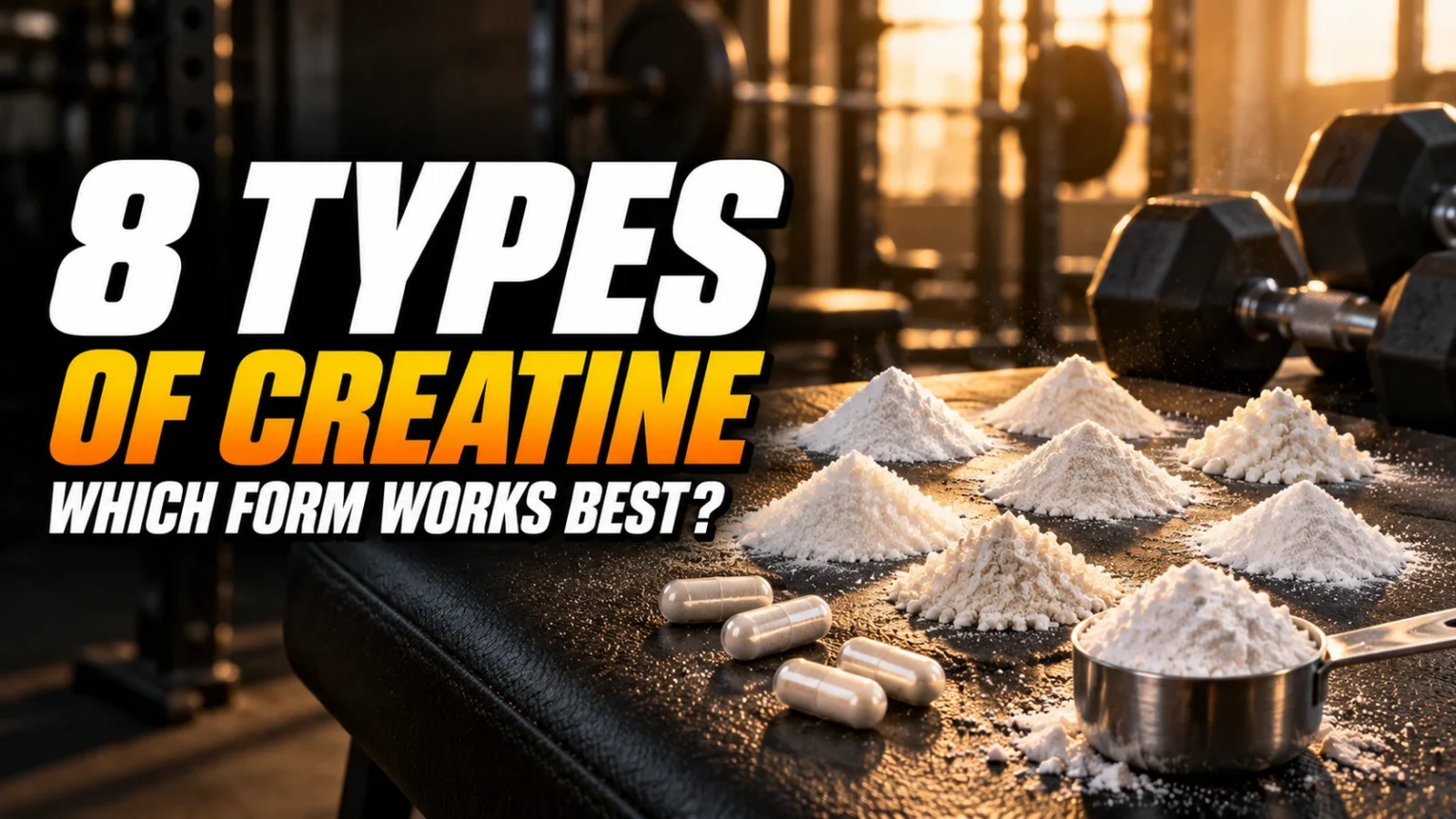 8 Types of Creatine: Which Form Is Best for Muscle Growth?