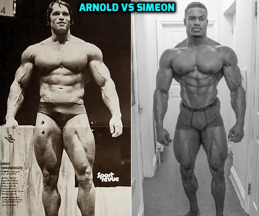 Arnold Schwarzenegger vs Simeon Panda