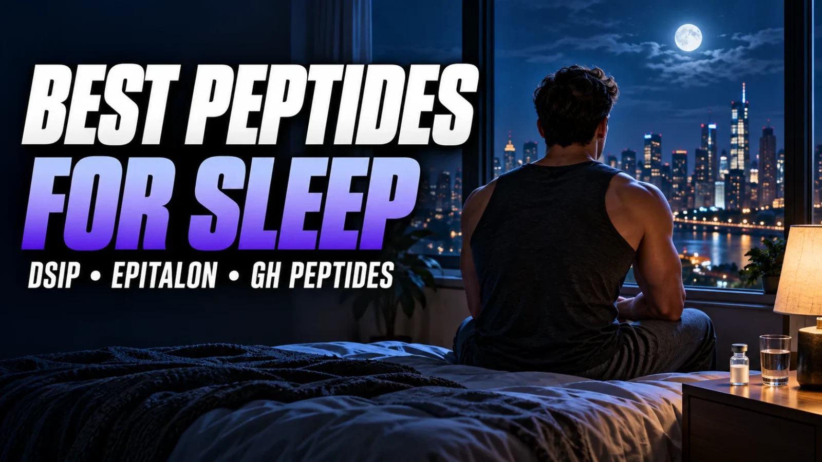 Best Peptides for Sleep: DSIP, Epitalon and GH Secretagogues