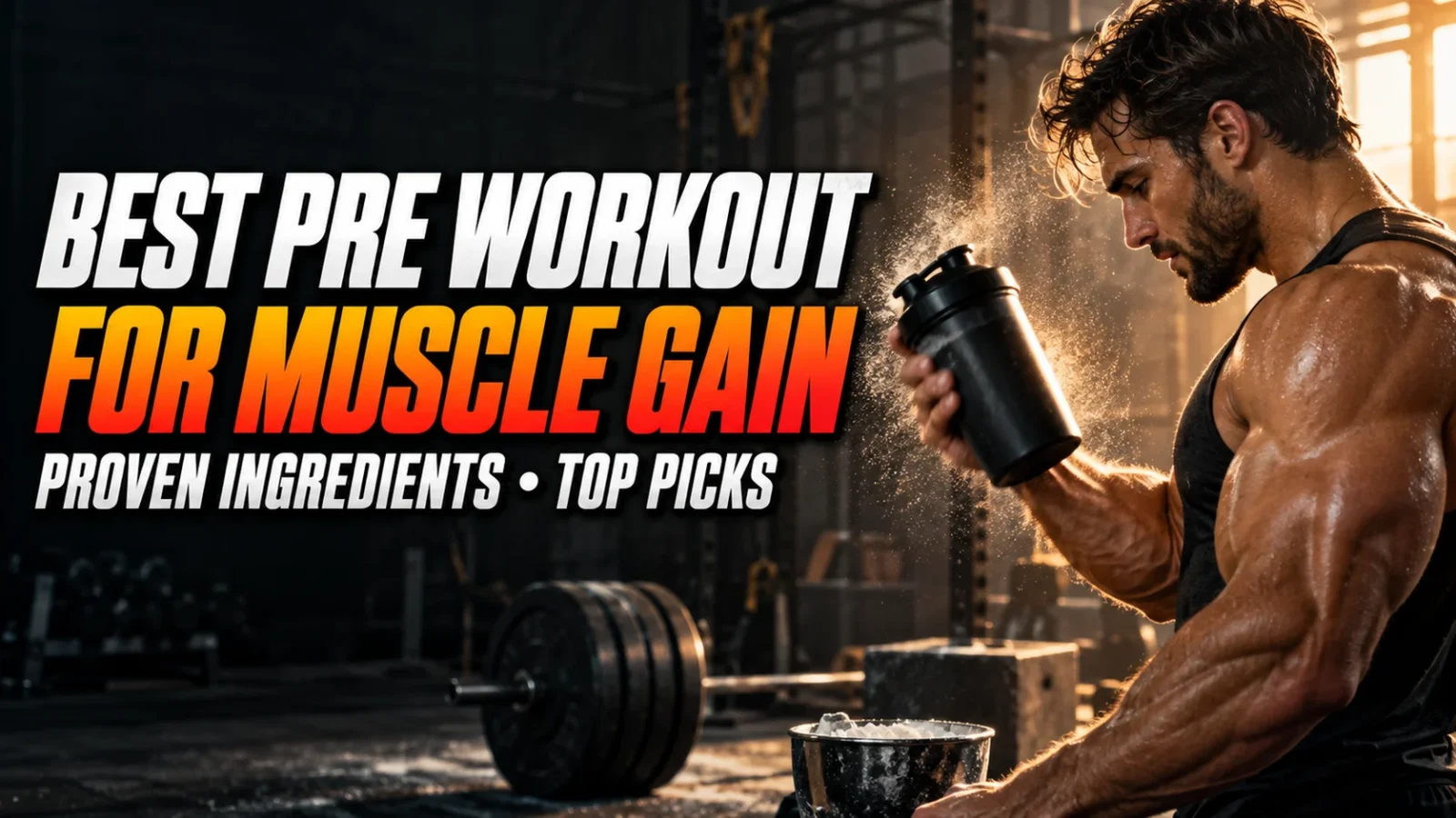 Best Pre Workout for Muscle Gain: Top Picks & Proven Ingredients
