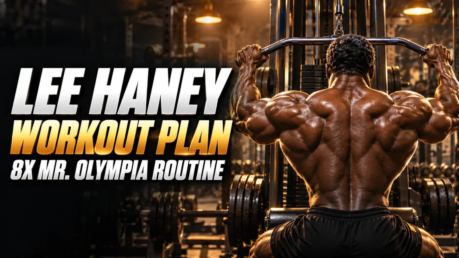 Bodybuilder Lee Haney Workout Plan