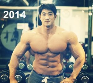 Chul Soon's physique in 2014