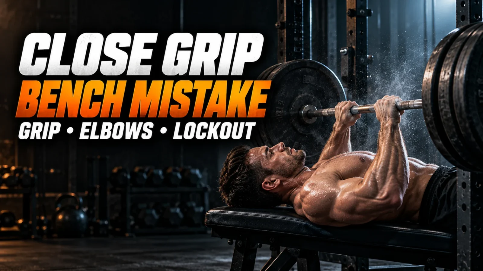 The Close Grip Bench Press Mistake You’re Probably Making