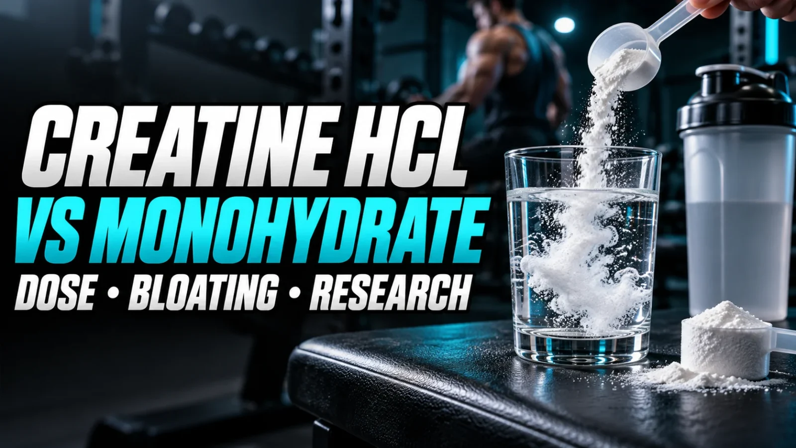 Creatine HCL vs Monohydrate: Choosing the Best for Your Fitness Goals