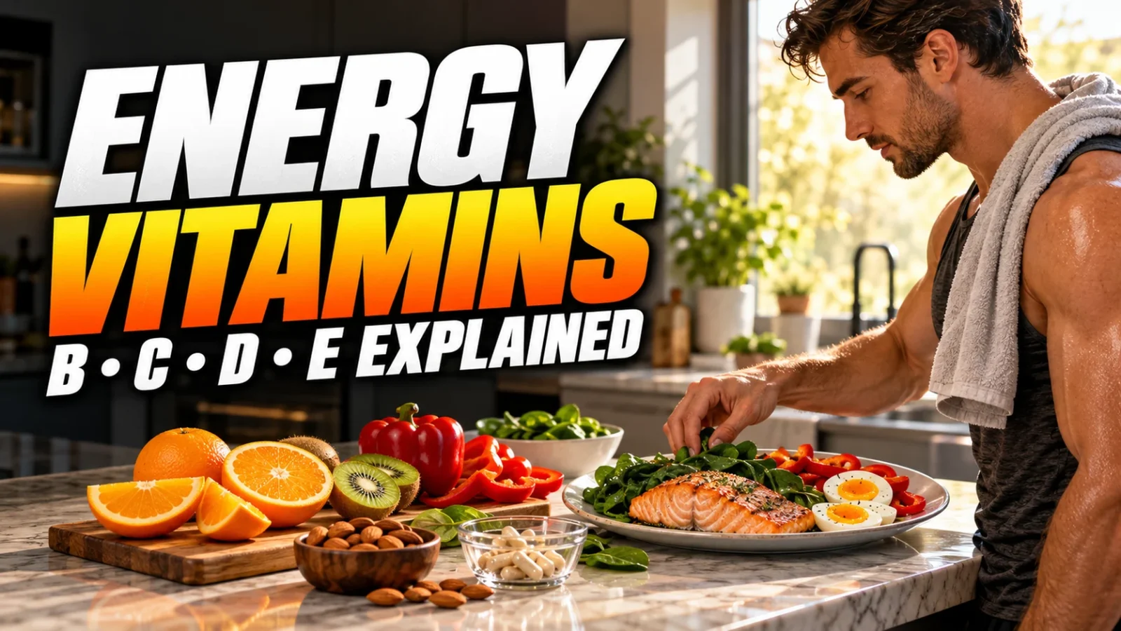 Energy Vitamins: The Micronutrients That Power Strength, Endurance, and Recovery