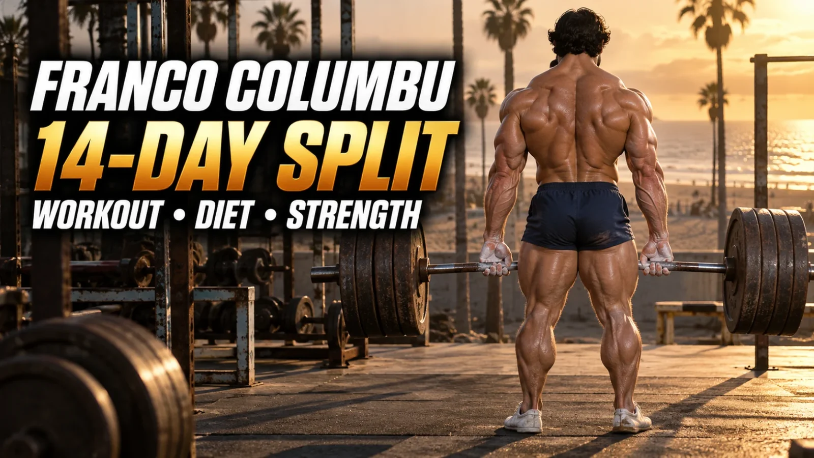 Franco Columbu 14 Day Workout Routine and Diet