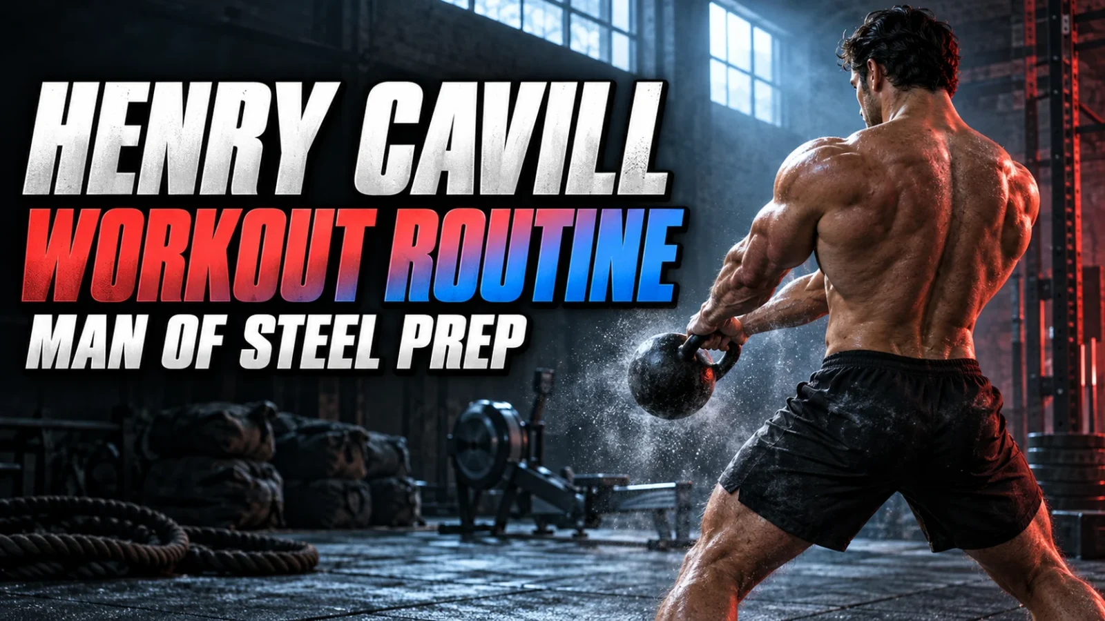 Henry Cavill Workout Routine