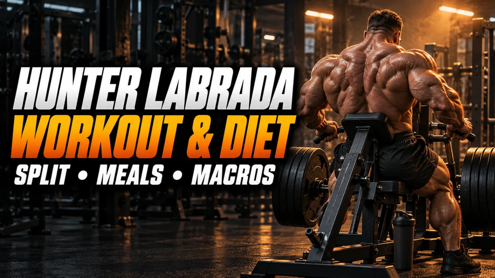 Hunter Labrada Workout and Diet