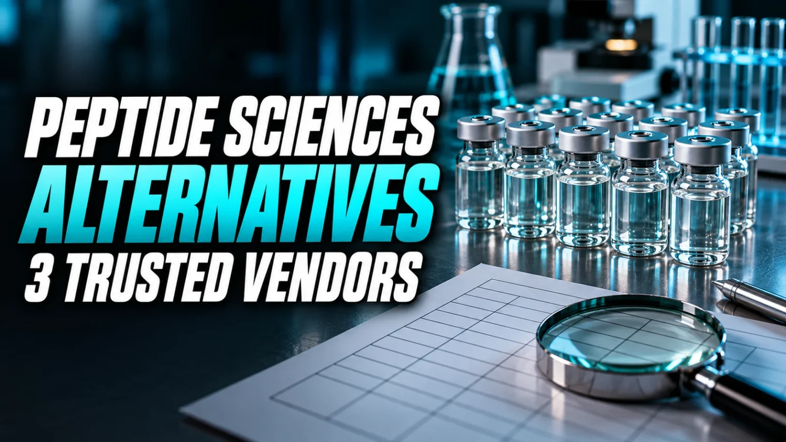 Best Peptide Sciences Alternatives: 3 Trusted Vendors Worth Knowing