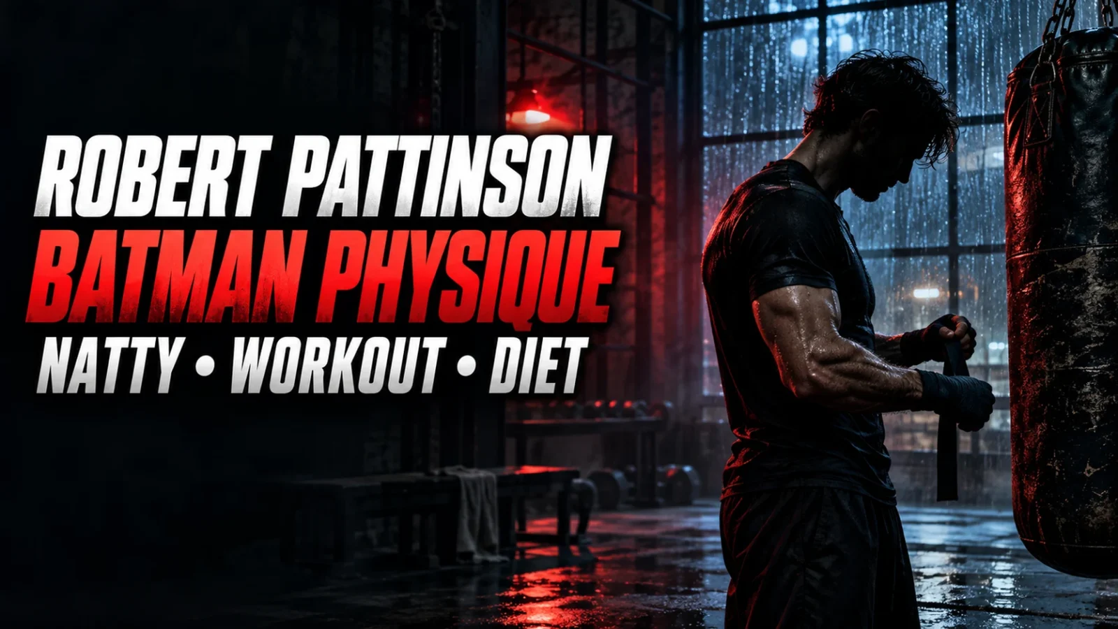 Robert Pattinson Batman Physique: Natty or Not, Workout, Diet & How to Get His Look