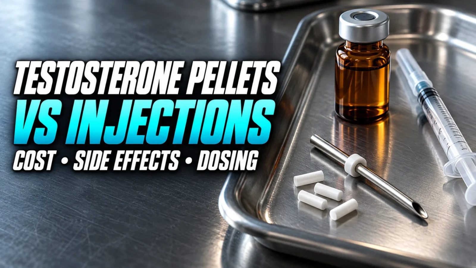 Testosterone Pellets vs Injections