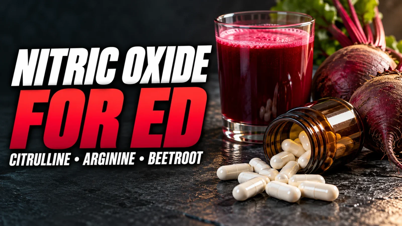 The Best Nitric Oxide Supplements for ED: Top Picks