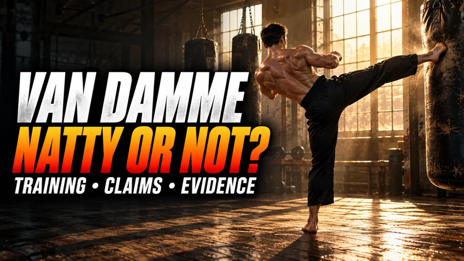 Did Jean-Claude Van Damme Take Steroids?