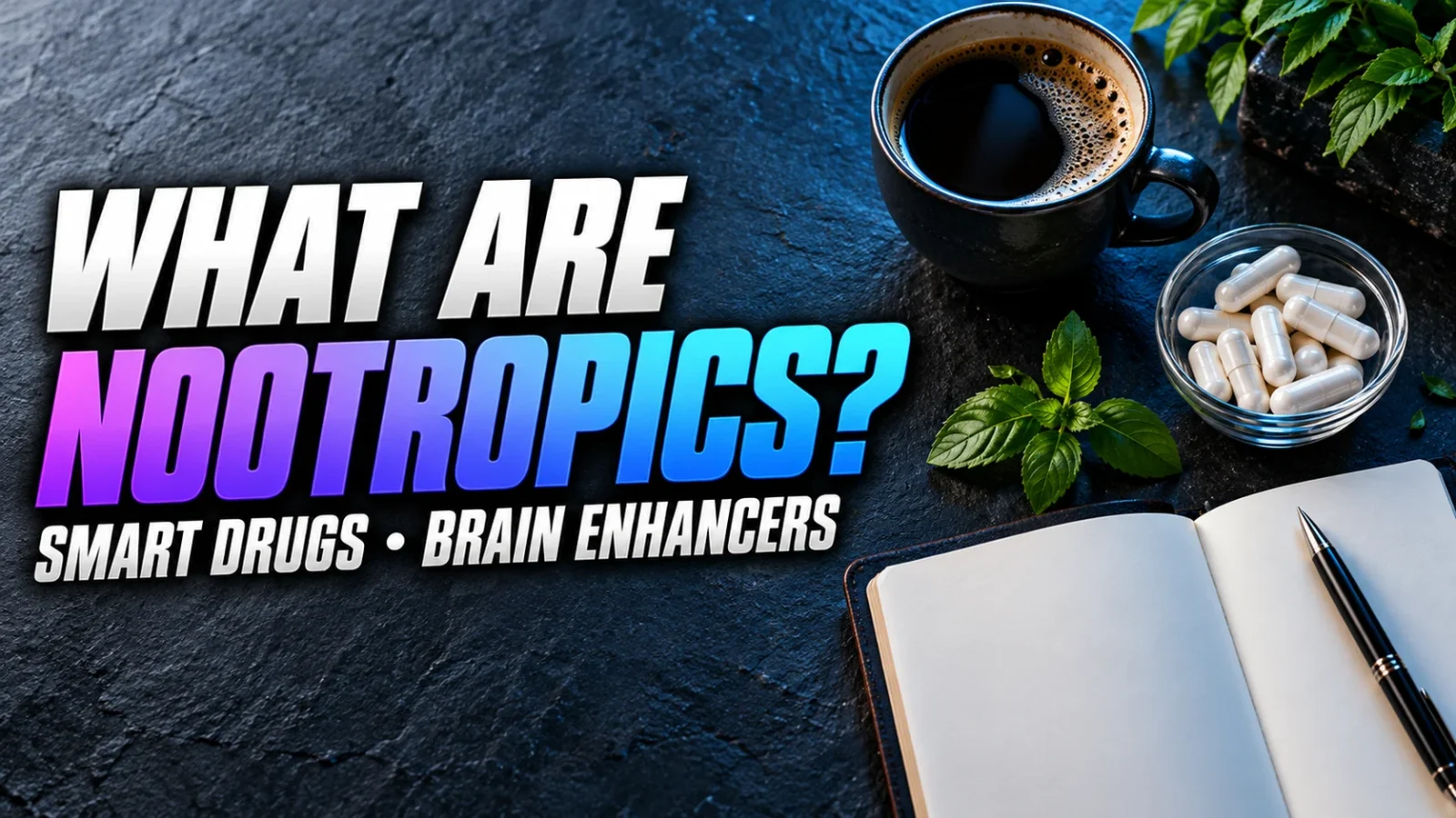 What Are Nootropics? Everything You Need to Know About Smart Drugs and Brain Enhancers