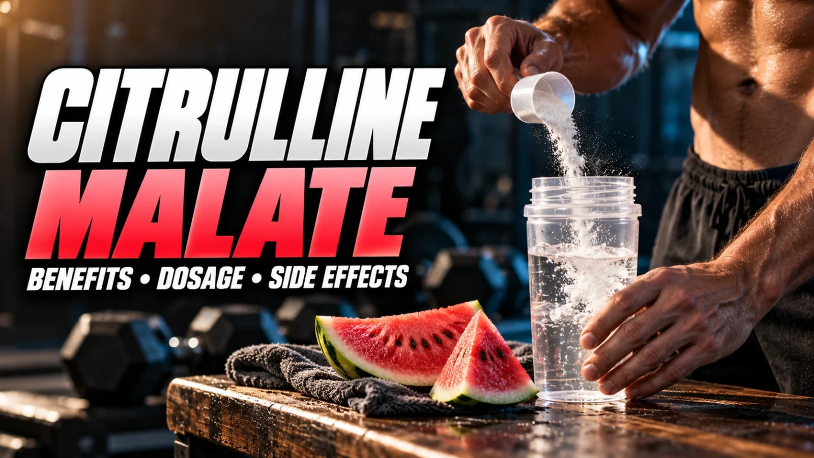 What is Citrulline Malate? Benefits, Uses, and Potential Side Effects